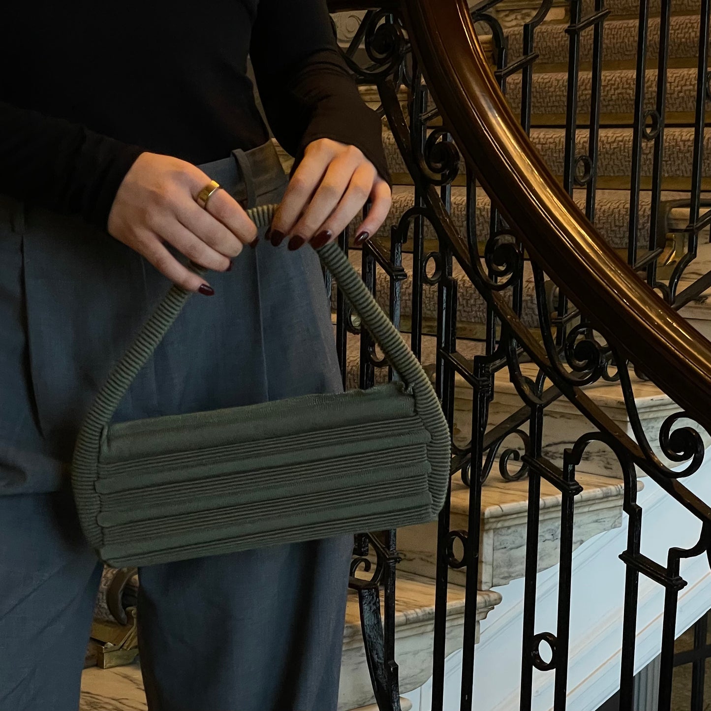 Corsica Clutch - Artichoke