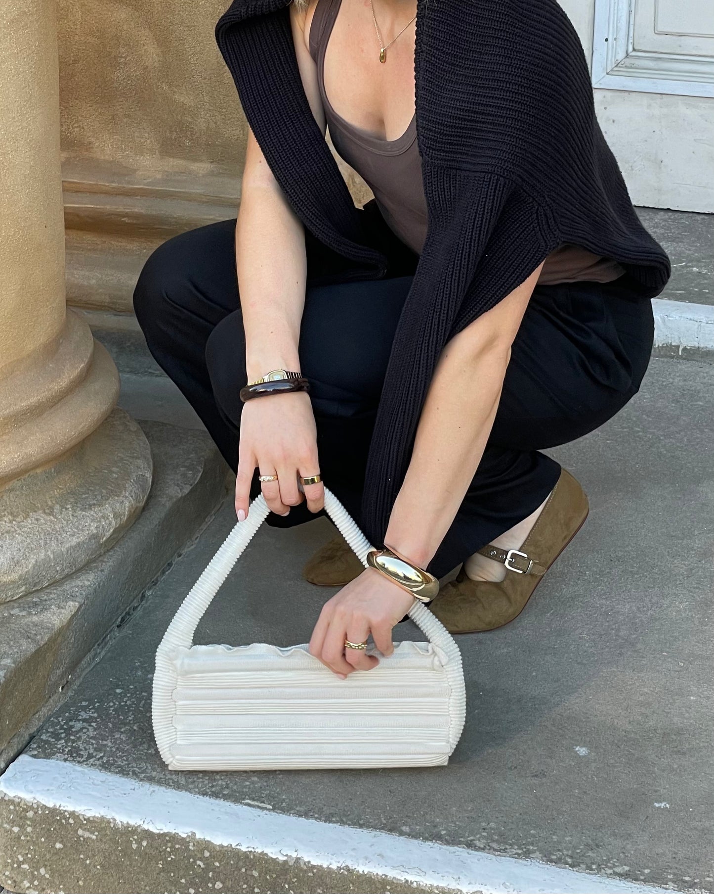 Corsica Clutch - Water Pearl