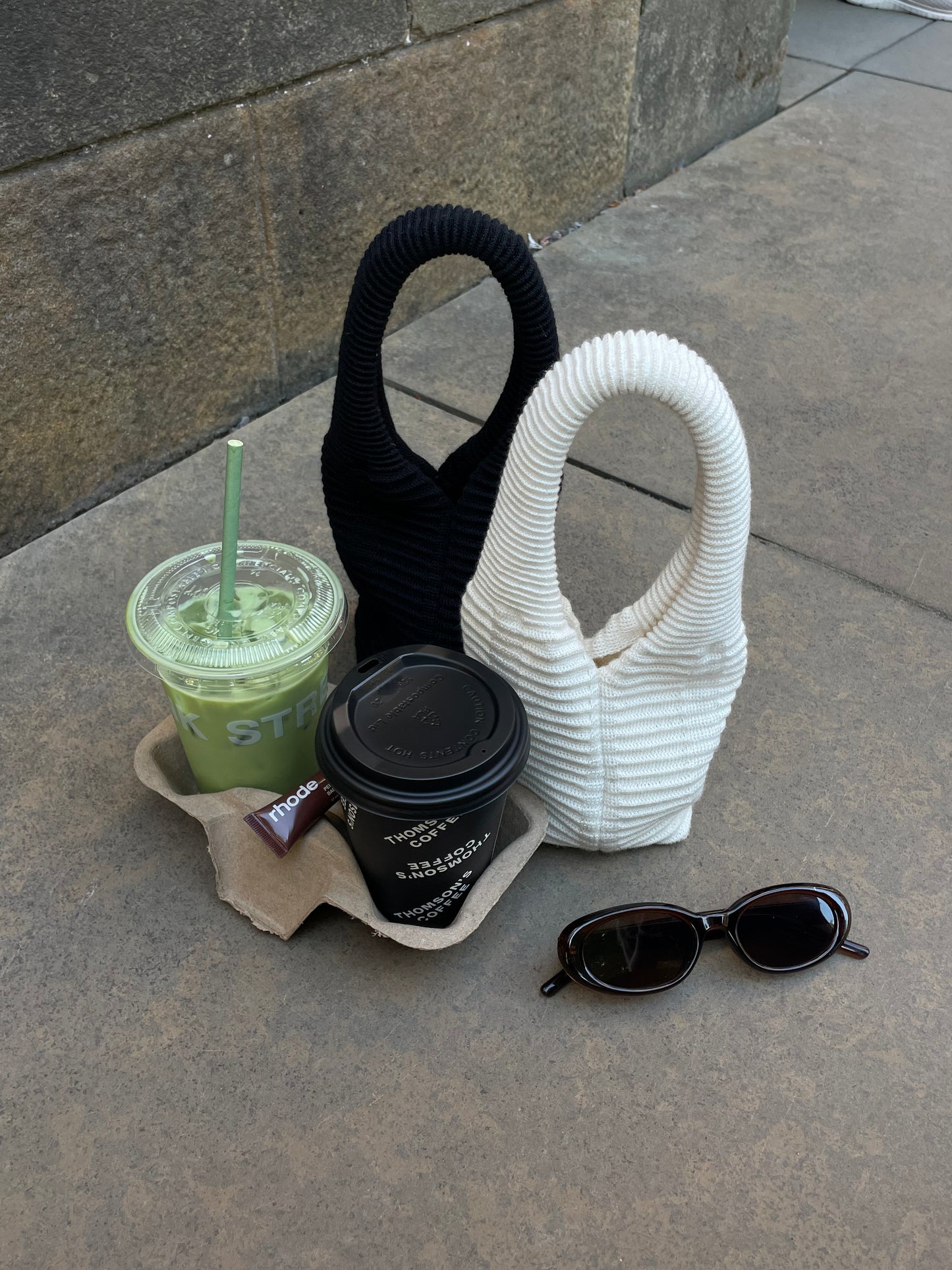 Luna Bracelet Bag - Mascara