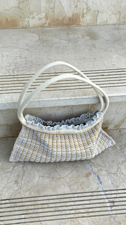 Lia Reversible  Bag - Oatmilk