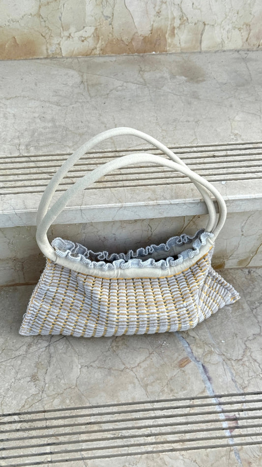 Lia Reversible  Bag - Oatmilk