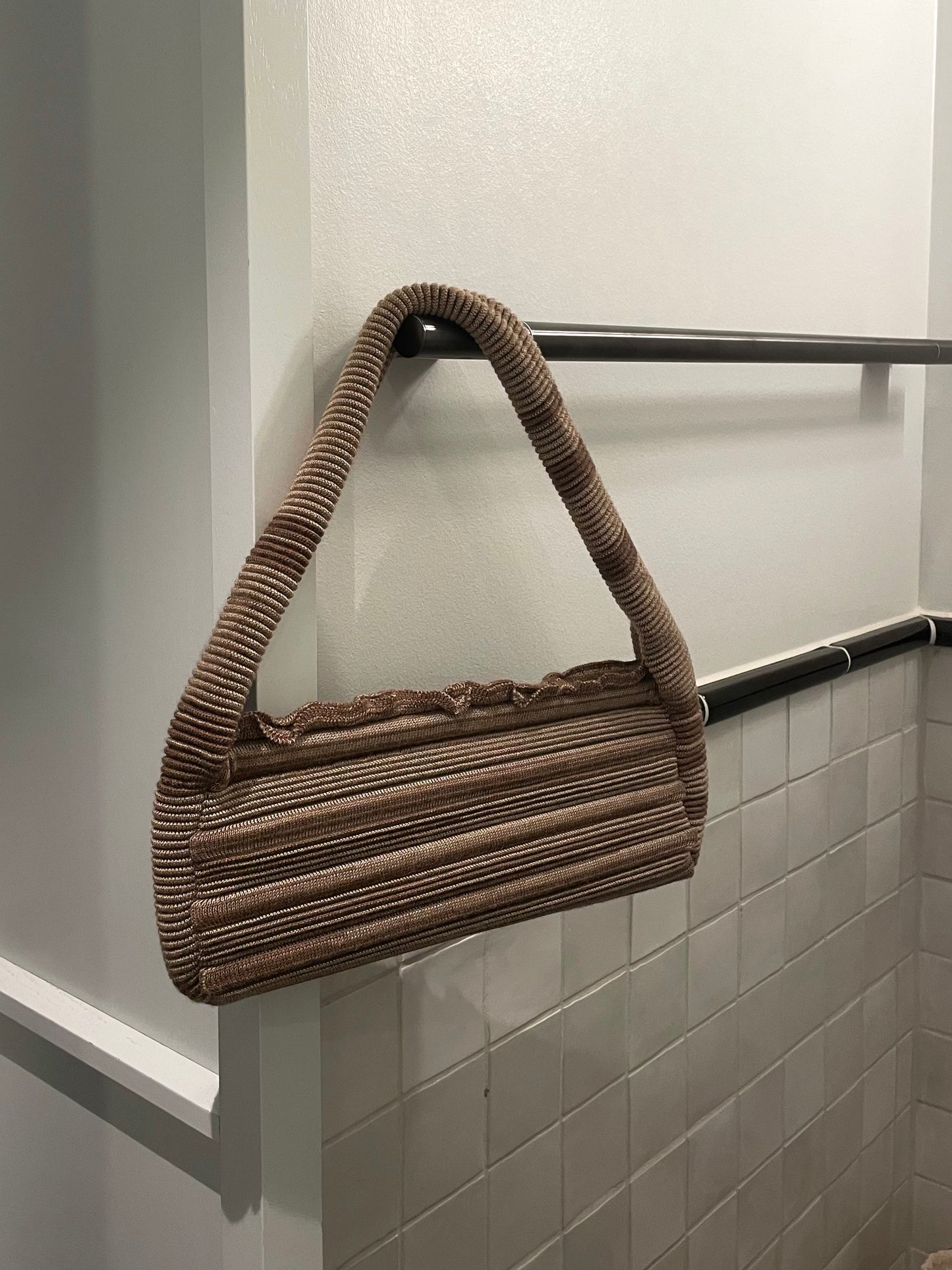 Corsica Clutch - Mocha Sand