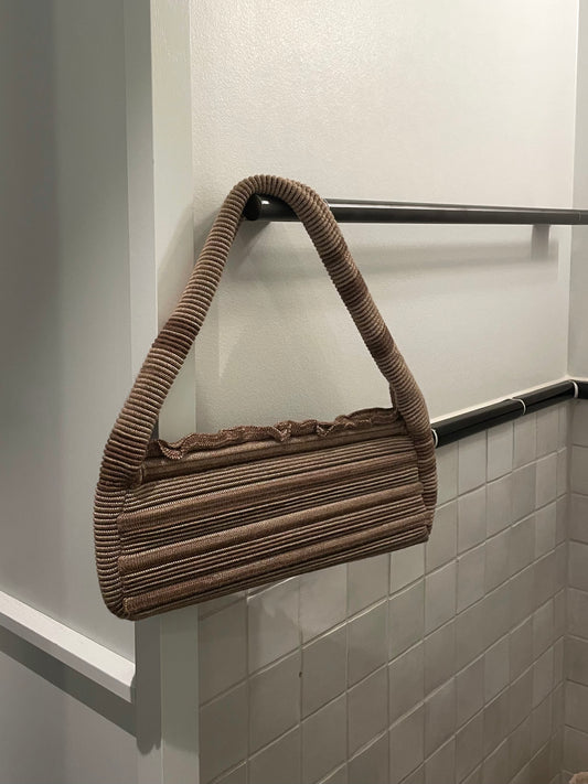 Corsica Clutch - Mocha Sand